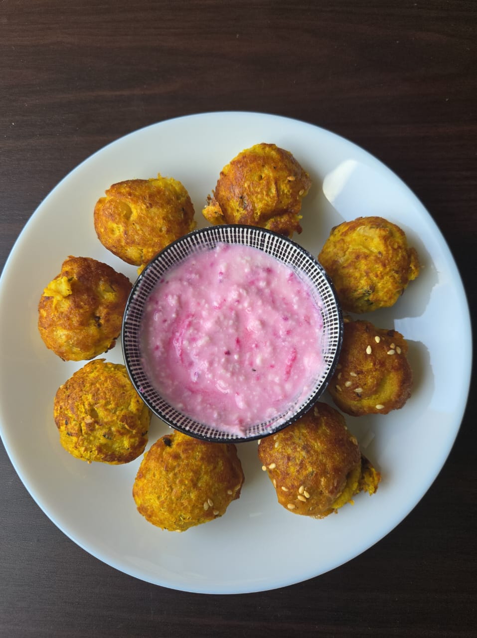 Lobia-Zucchini Balls